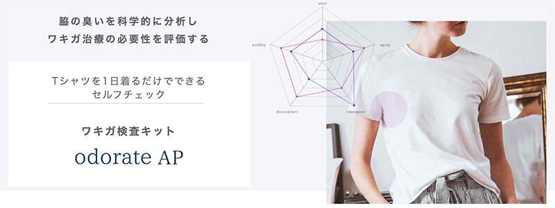 odorate AP」ワキガ検査キット