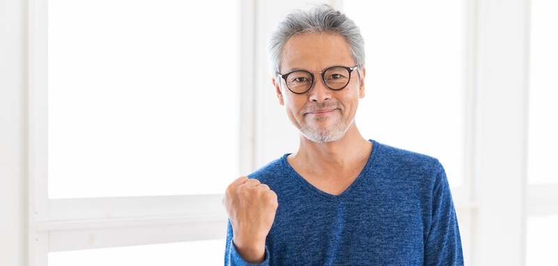 シニア男性